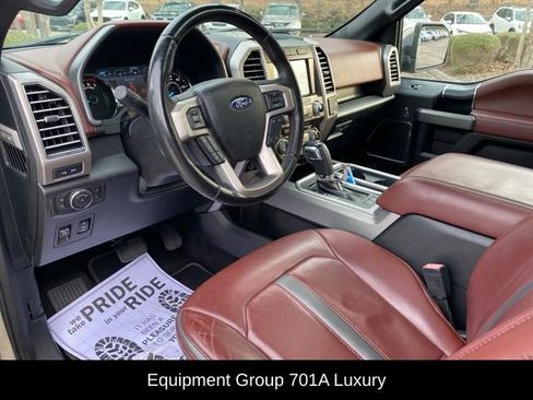 Used 2018 Ford F150 Platinum w/ Equipment Group 701A Luxury image 6