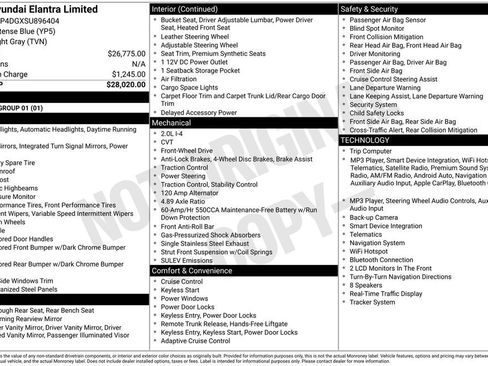 Used 2025 Hyundai Elantra Limited FWD image 5