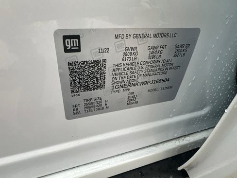 Used 2023 Chevrolet Traverse High Country w/ LPO, Floor Liner Package image 31