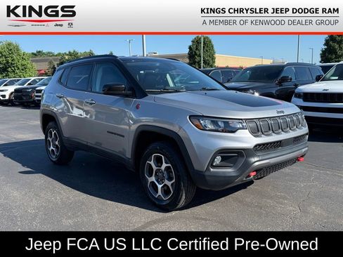 Certified 2022 Jeep Compass Trailhawk w/ Trailhawk Convenience Group AWD/4WD image 1