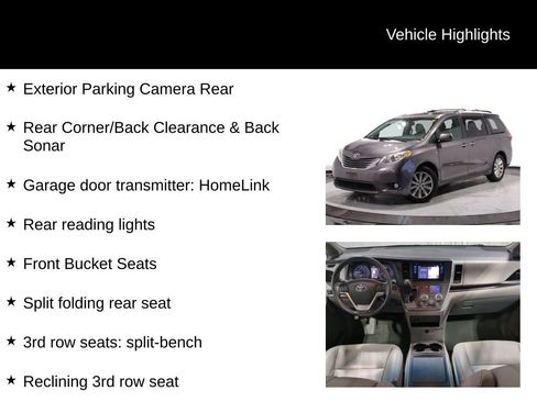 Used 2017 Toyota Sienna XLE image 12