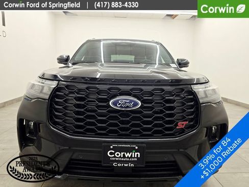 New 2026 Ford Explorer ST w/ Sun And Sound Package RWD image 11