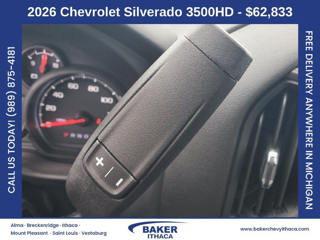 New 2026 Chevrolet Silverado 3500 W/T w/ WT Convenience Package AWD/4WD image 14