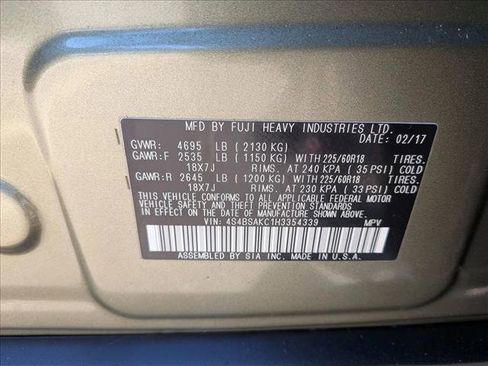 Used 2017 Subaru Outback 2.5i Limited image 24