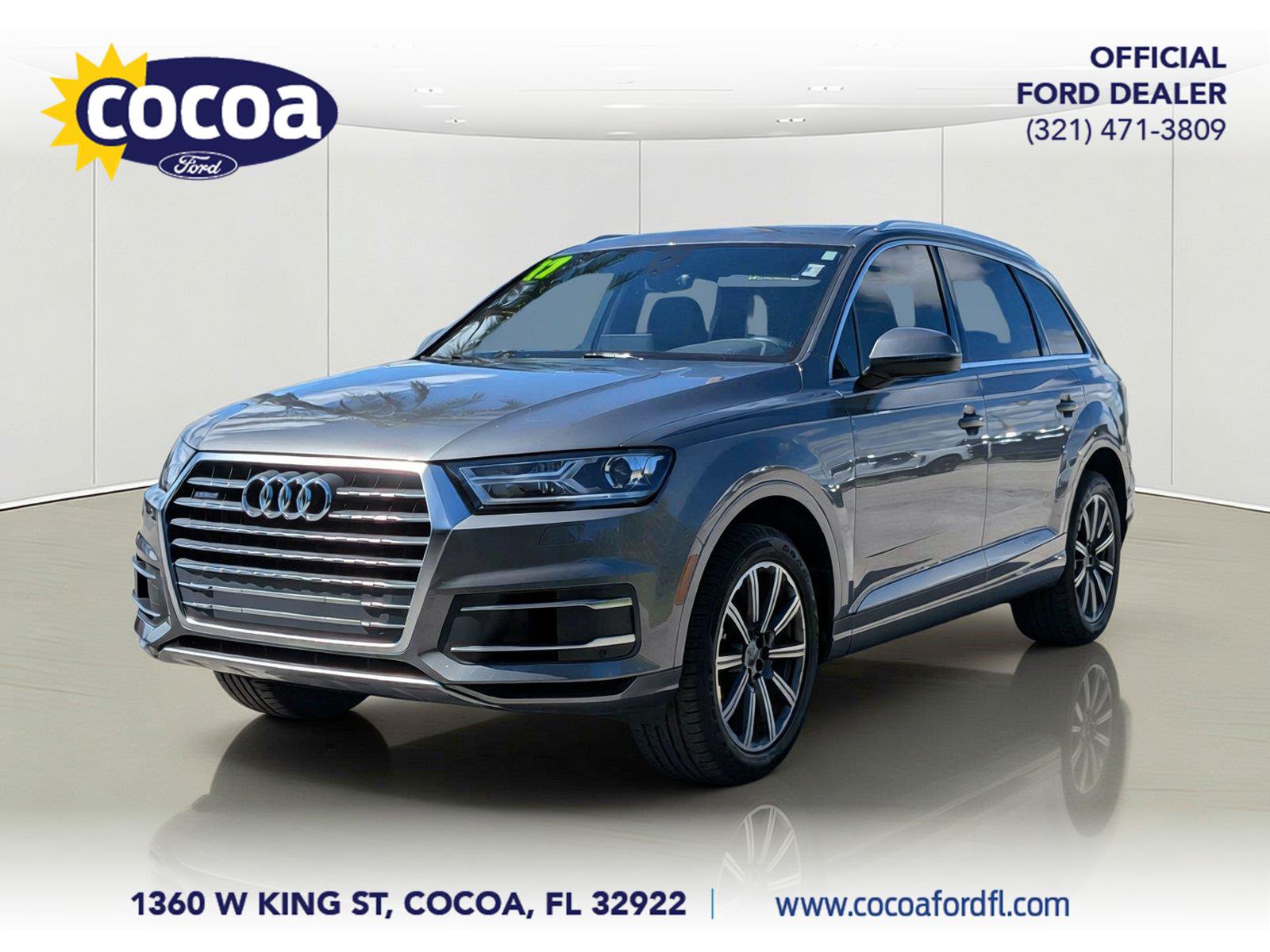 Used 2017 Audi Q7 3.0T Premium AWD/4WD image 1