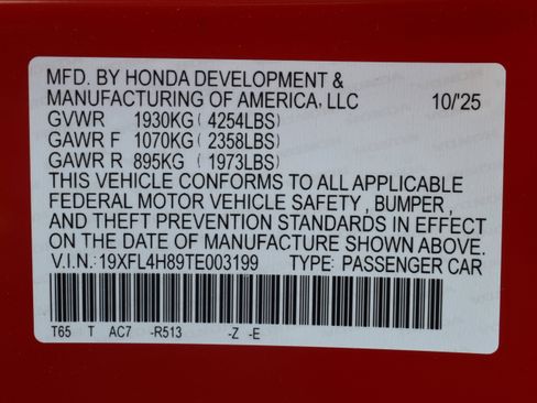 Used 2026 Honda Civic Sport image 39