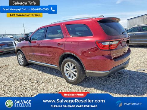 Used 2021 Dodge Durango SXT AWD/4WD image 3