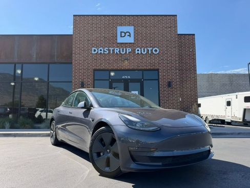 Used 2021 Tesla Model 3 Long Range AWD/4WD image 3