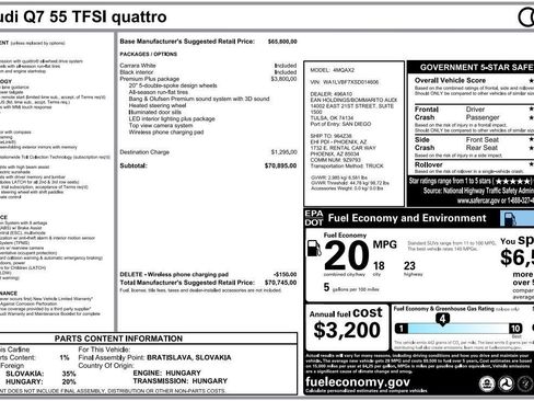 Used 2025 Audi Q7 3.0T Premium Plus image 7