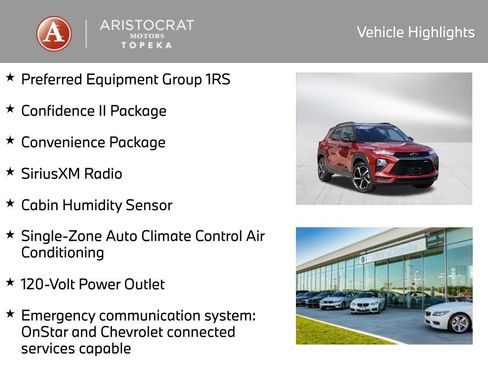 Used 2023 Chevrolet TrailBlazer RS w/ Convenience Package FWD image 2