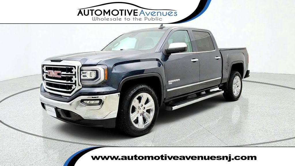 Used 2018 GMC Sierra 1500 SLT w/ Enhanced Driver Alert Package RWD image 1