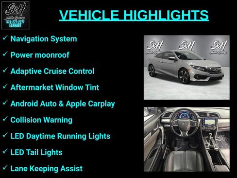 Used 2016 Honda Civic Touring image 3