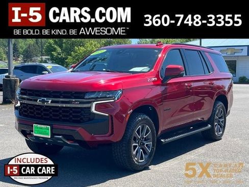 Used 2021 Chevrolet Tahoe Z71 w/ Z71 Signature Package AWD/4WD image 1