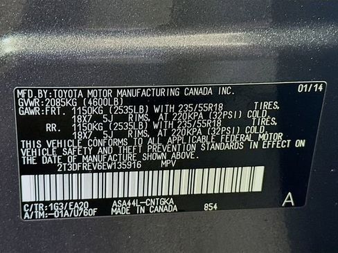 Used 2014 Toyota RAV4 Limited image 31