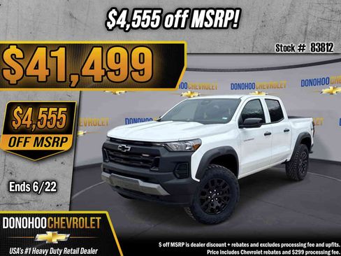 New 2026 Chevrolet Colorado Trail Boss AWD/4WD image 1