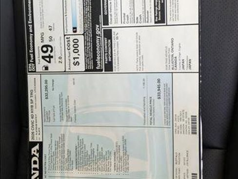 New 2026 Honda Civic Sport Touring image 18