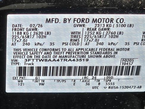 New 2026 Ford Maverick XL image 17