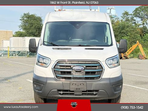 Used 2022 Ford E-Transit Medium Roof w/ Load Area Protection Package RWD image 3
