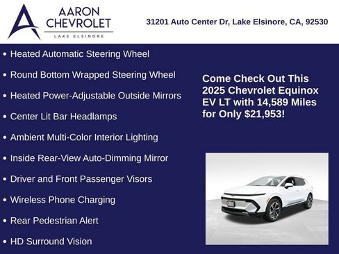 Used 2025 Chevrolet Equinox EV LT w/ Convenience Package image 20