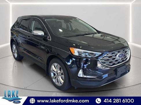 Certified 2022 Ford Edge Titanium w/ Equipment Group 301A AWD/4WD image 1