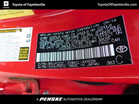 Used 2017 Toyota Prius V Two FWD image 8