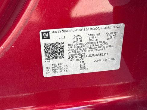 Used 2018 Chevrolet Silverado 1500 LT w/ All Star Edition RWD image 37