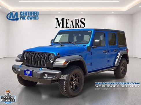 Used 2023 Jeep Wrangler Unlimited w/ 8.4" Radio Group AWD/4WD image 1