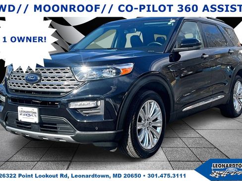 Used 2022 Ford Explorer Limited w/ Equipment Group 301A image 1