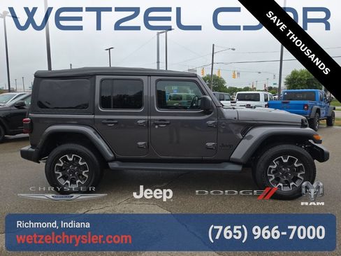 New 2025 Jeep Wrangler Unlimited Sahara AWD/4WD image 8