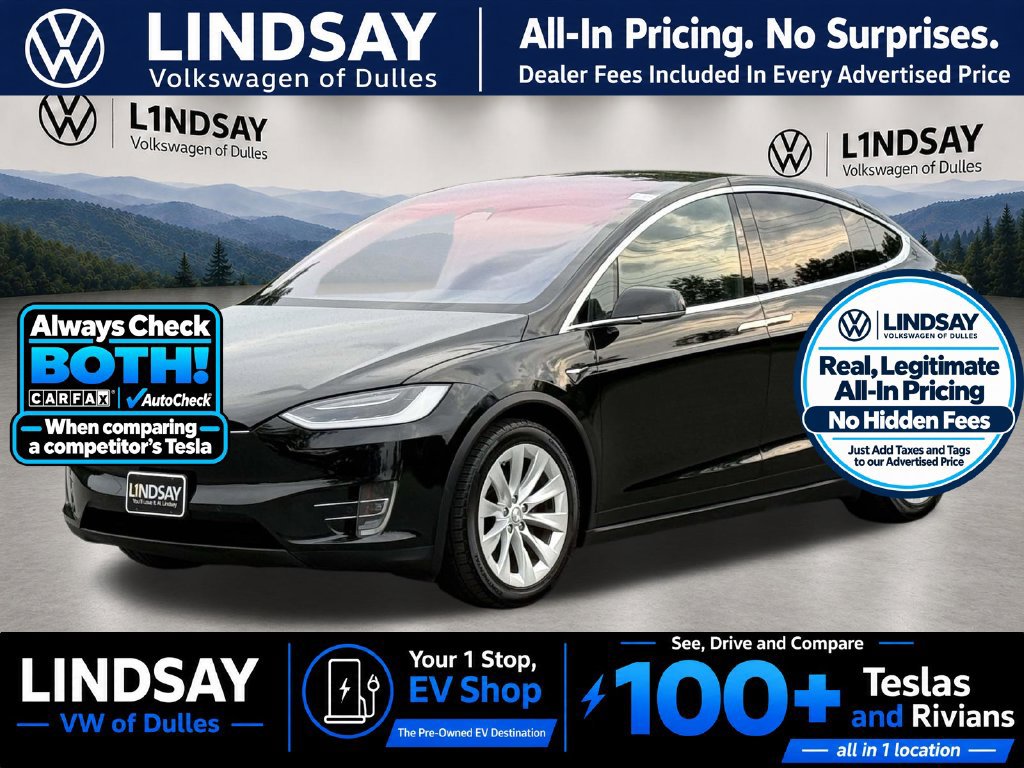 Used 2017 Tesla Model X 75D AWD/4WD image 4