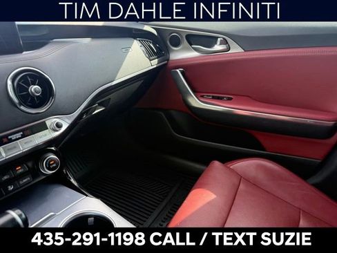 Used 2022 Kia Stinger GT1 w/ Red Interior Color Package image 17