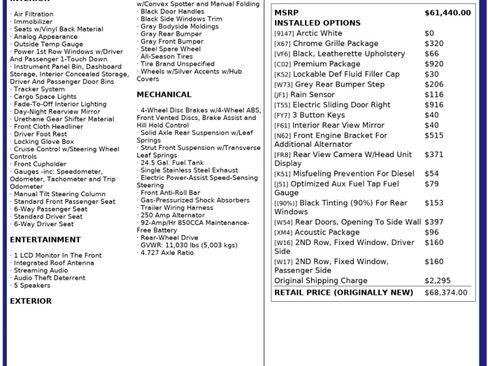 Used 2023 Mercedes-Benz Sprinter 3500 w/ Acoustic Package image 69