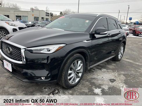 Used 2021 INFINITI QX50 Luxe image 2