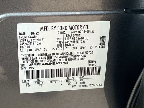 Used 2022 Ford Edge SEL AWD/4WD image 30