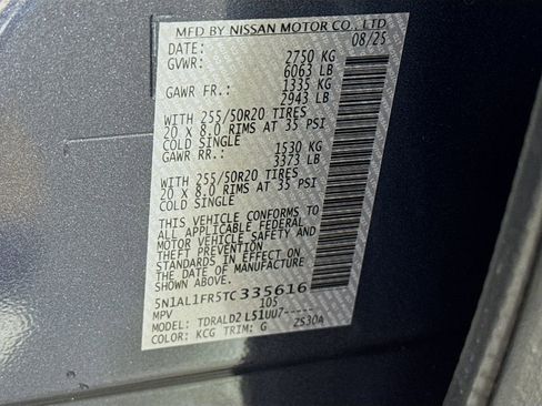 Used 2026 INFINITI QX60 Luxe w/ Cargo Package image 42