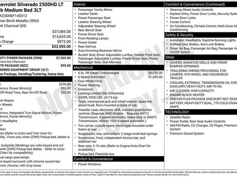 Used 2006 Chevrolet Silverado 2500 LT w/ Heavy-Duty Power Package AWD/4WD image 4