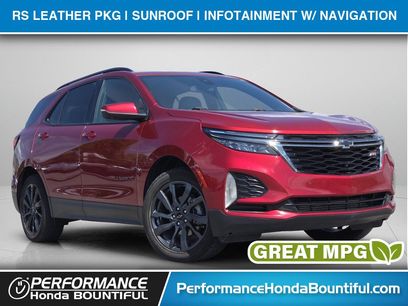 Used 2022 Chevrolet Equinox RS w/ RS Leather Package