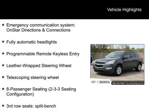 Used 2010 Chevrolet Traverse LS FWD image 5