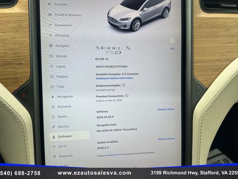 Used 2018 Tesla Model X 75D AWD/4WD image 30