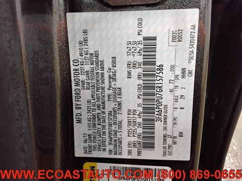 Used 2016 Ford Fusion Energi SE w/ Driver Assist Package image 18