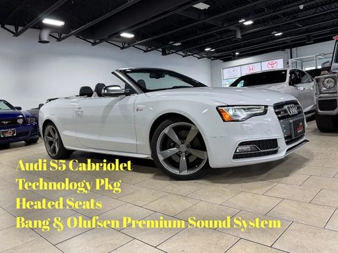 Used 2017 Audi S5 3.0T Cabriolet w/ Technology Package AWD/4WD image 1