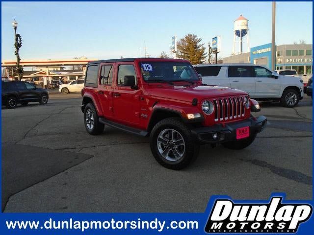 Used 2019 Jeep Wrangler Unlimited Sahara AWD/4WD image 1