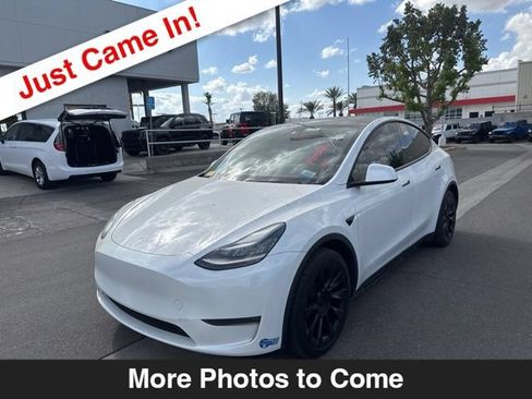 Used 2020 Tesla Model Y Long Range AWD/4WD image 1