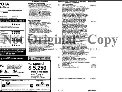 Used 2018 Toyota Tundra SR5 w/ TRD Off Road Package image 4