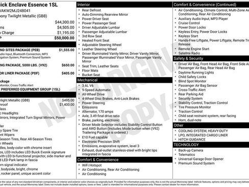 Used 2021 Buick Enclave Essence w/ Sound and Sites Package image 6