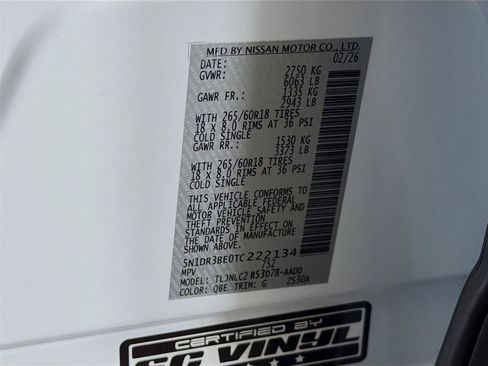 Used 2026 Nissan Pathfinder Rock Creek AWD/4WD image 38