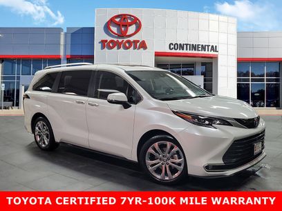 Certified 2024 Toyota Sienna Platinum