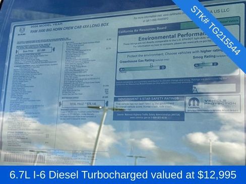 New 2026 RAM 3500 Big Horn image 2