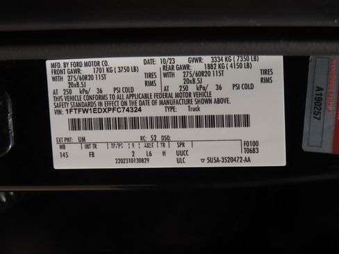 Certified 2023 Ford F150 XLT w/ Equipment Group 302A High AWD/4WD image 33