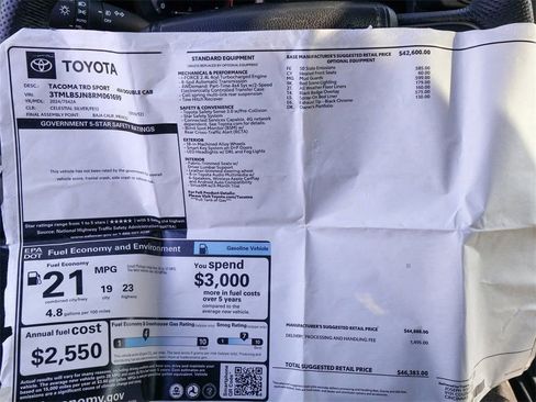 Used 2024 Toyota Tacoma TRD Sport image 29